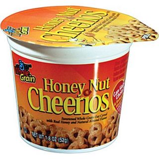 Cheerios Breakfast Cereal, Honey Nut, 1.83 oz. Cups, 6 Cups/Box