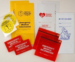 StoreSMART   Emergency Medical Information Variety Pack   Standard Variety Pack   YDOTVOL SVP  Document Holders 