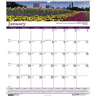 2014 House of Doolittle Earthscapes™ Gardens Wall Calendar, 12 x 12