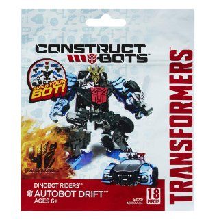 Transformers Age of Extinction Construct Bots Dinobot Riders Autobot Drift Buildable Action Figure Toys & Games