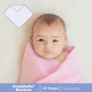 Summer Infant SwaddlePod 2 Pack, Baby Bows, Newborn  Nursery Swaddling Blankets  Baby