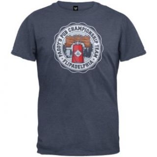 It's Always Sunny   Mens Flip Cup Championship Soft T shirt   2x large Grey Clothing