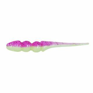 Bobby Garland Scent Wiggl'r Mo' Glo Crappie Baits Pack of 18 (2.5 Inch, Pink)  Artificial Fishing Bait  Sports & Outdoors
