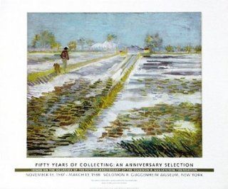 Landscape with Snow Poster Print by Vincent Van Gogh (30 x 25)   Prints