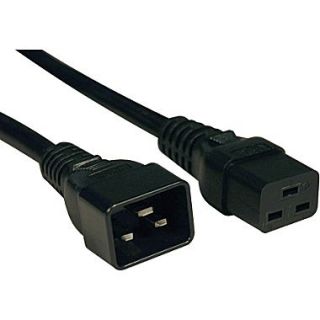 Tripp Lite 2 IEC 320 C19 to IEC 320 C20 Heavy Duty Power Cord, Black