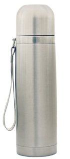 Thermos 16 Oz Stainless Steel Perfect Hot Coffee, Green Tea or Cup of Chai. Insulated Water Bottle Keeps You Hydrated. Beverage Cooler to Keep Your Soft Drink Cold. Leak Proof Vacuum Great for Travel and for Kids. Hydration Flask Tumbler with Mug Kitchen 