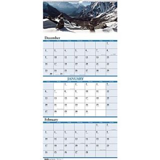 2014 House of Doolittle Earthscapes™ Scenic 3 Month Wall Calendar, 12 1/4 x 26