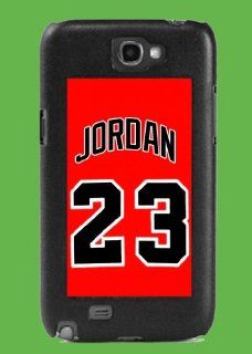 Michael Jordan Chicago Bulls Samsung Note 2 Case J Cell Phones & Accessories