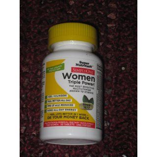 Super Nutrition Simply One Women 90 tab Health & Personal Care