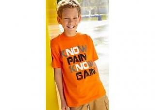 Ink Inc Boys Know Pain Know Gain T Shirt Clothing