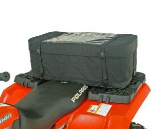 American Trails   Large Trunk Rack ATV Bag Black   Zipperless Magnetic Closure   w/ Map Window & Rain Cover Automotive