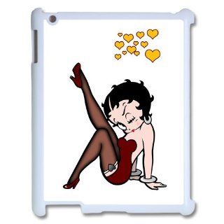 Best known Anime Cartoon Unique Design Betty Boop Snap On Ipad 1/2/3/4 Carrying Case, Popular Cartoon Movie Theme Betty Boop Dance High Durable Hard Plastic Cover Shell Computers & Accessories
