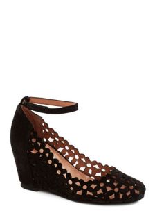 Jeffrey Campbell The Conservatory at Twilight Wedge  Mod Retro Vintage Heels
