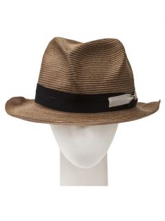 Ca4la Straw Fedora Hat
