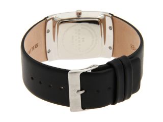 Skagen 690LSLB Leather Rectangle Case Watch