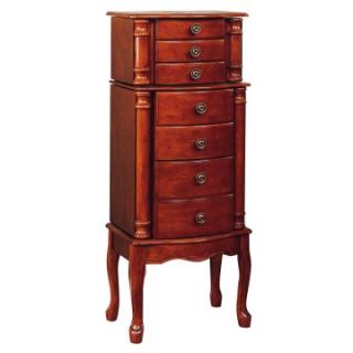 Powell Queen Anne Jewelry Armoire   Jewelry Armoires