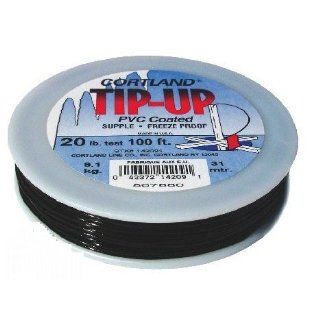 Cortland PVC Coated Tip   Up Line  Ice Fishing Line  Sports & Outdoors