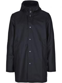 Stutterheim 'arholma Svart' Raincoat   Voo Store