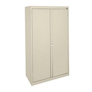 Sandusky System Series 64H x 30W x 18D Steel Double Door Storage Cabinet, Putty  Make More Happen at