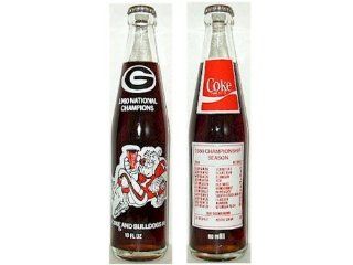 University of Georgia (1980 National Champions) Commemorative Coke Bottle  Other Products  