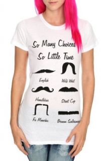 Many Mustaches Girls T Shirt Size  X Small Clothing