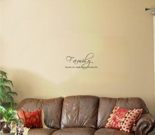 Family, the love of a family makes life beautiful. Vinyl wall art Inspirational quotes and saying home decor decal sticker steamss  
