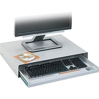 Innovera Standard Desktop Keyboard Drawer, Light Gray, 3.54(H) x 22(W) x 15.59(D)  Make More Happen at