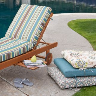 Ulani Outdoor Chaise Lounge Cushion   72 x 22 in.   Outdoor Cushions