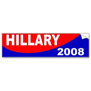 hillary 2008 bumper stickers