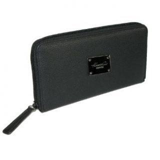 Kenneth Cole New York Genuine Leather Call Me Maybe Zip Around Clutch Wallet with Smart Phone Compartment Cute Wallets