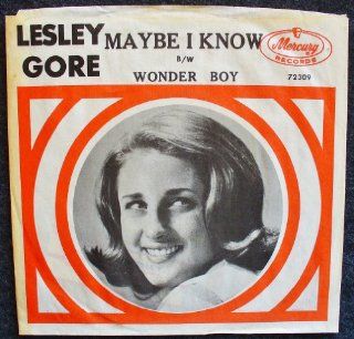 Maybe I Know / Wonder Boy; PICTURE SLEEVE ONLY / NO RECORD Music