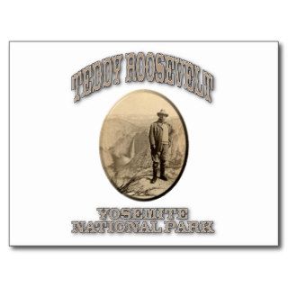 Roosevelt At Yosemite Post Cards