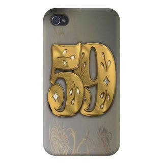iPhone4 Victorian Gold Number 59 Speck Case iPhone 4/4S Case