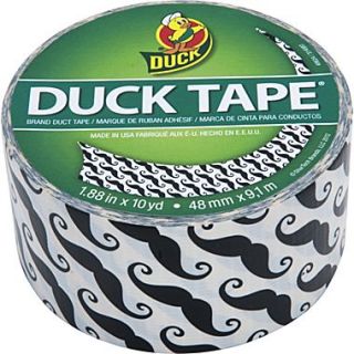 Duck Tape Brand Duct Tape, Mustache, 1.88x 10 Yards  Make More Happen at
