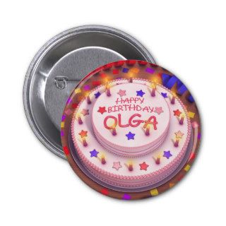 Olga's Birthday Cake Buttons