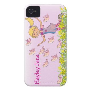 Live life blonde girl pink iphone4S barely case iPhone 4 Cases