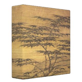 Vintage Japanese Art Bamboo ~ 2" Ring Binder