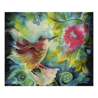 Beautiful Hummingbird Posters