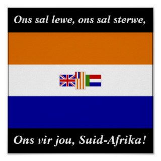 Ons vir jou, Suid Afrika Posters