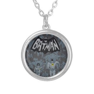 Batman And Robin With Logo Distressed Graphic Jewelry