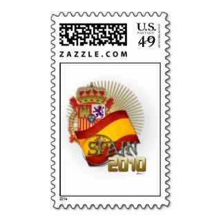 World Cup 2010 Spain Postage Stamps