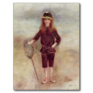 The Little Fisherwoman  1879 Postcard