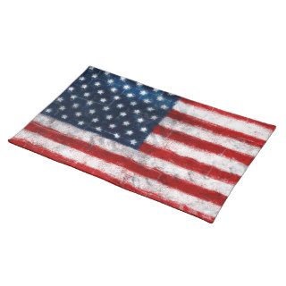 American Flag Portrait Placemat