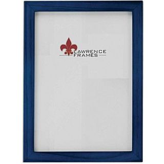 5x7 Blue Wood Picture Frame   Gallery Collection  Make More Happen at