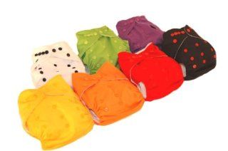 Three Little Imps "Comfy Range"   One Size Fits All Cloth Diapers   Set of 5  Baby Diaper Covers  Baby