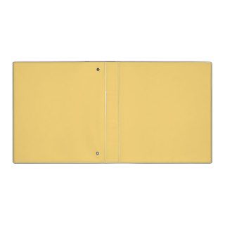 Pale Goldenrod Yellow Background Vinyl Binder