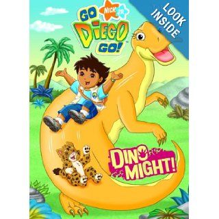 Dino Might (Go, Diego, Go) (Color Plus Tattoos) Golden Books 9780375852213 Books