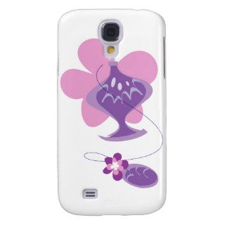 Perfume Bottle in Pink and Purple Samsung Galaxy S4 Cases