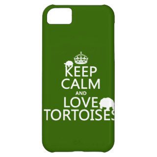 Keep Calm and Love Tortoises (any color) iPhone 5C Cover