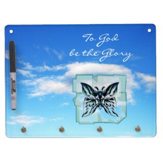 Open Heaven To God be the Glory Dry Erase Board